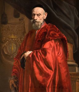 Porträt von Antonio Canal, 1647 von Daniel van den Dyck
