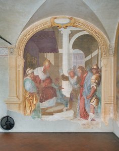 Christus vor Kaiphas gebracht