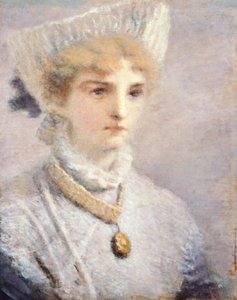 Mädchen in Weiß