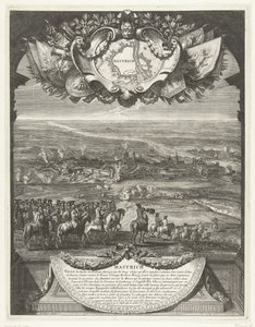 Eroberung von Maastricht durch die Franzosen am 30. Juni 1673 von Daniël Marot (I)