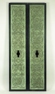 Zwei Aufzugspaneele, 1894-1895