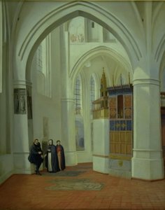 Der Chor der Kirche von Assens