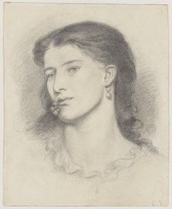 Aggie von Dante Gabriel Charles Rossetti