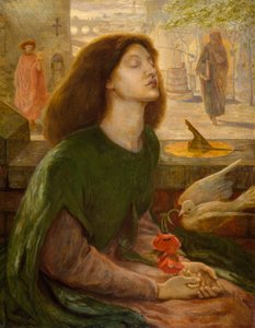 Beata Beatrix, 1862 von Dante Gabriel Charles Rossetti