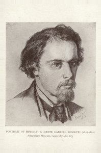 Dante Gabriel Rossetti, englischer Maler, Illustrator und Dichter von Dante Gabriel Charles Rossetti