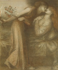 Dantes Traum am Tag des Todes von Beatrice Io sono in pace, 1875