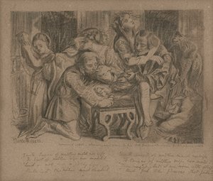 Hesterna Rosa von Dante Gabriel Charles Rossetti