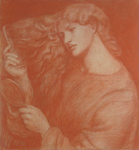 Lady Lilith von Dante Gabriel Charles Rossetti