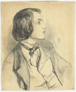 Porträt von William Michael Rossetti