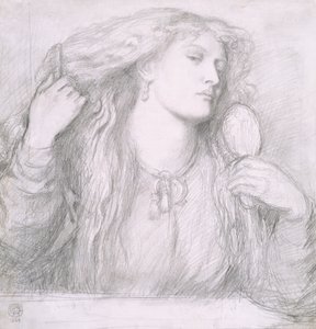 Frau kämmt ihr Haar, Fanny Cornforth