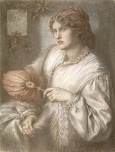 Frau mit einem Fächer, 1870