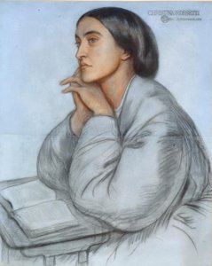 Christina Rossetti von Dante Gabriel Charles Rossetti