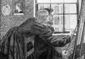 Fanny Cornforth und G.P. Boyce