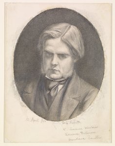 Porträt von William Holman Hunt (1827-1910) von Dante Gabriel Rossetti