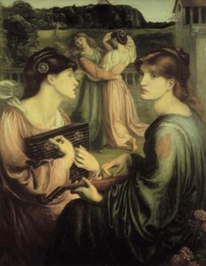 Die Laube von Dante Gabriel Charles Rossetti