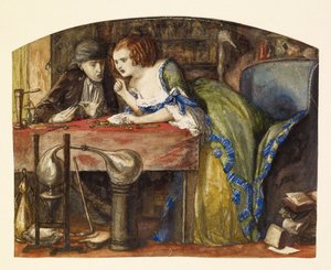 Das Labor von Dante Gabriel Rossetti