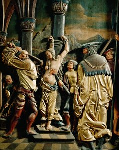 Martyrium der Heiligen Agatha von Danube School