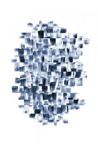 Indigo Blockbewegung von Danushka Abeygoda