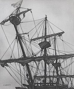 Ghostly Galleon, 2017 von Darrell Windjack