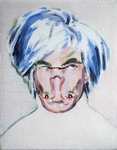 Schockköpfiger Warhol, 2013 von Darren Coffield