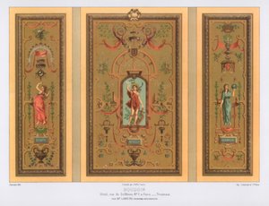 Boudoir, Rue de Solferino, Paris, 19. Jahrhundert von Daumont
