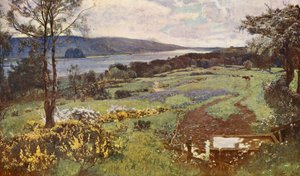Der Clyde, zeigt Dumbarton Rock