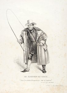 Herr Johnson als Crack von David Claypoole Johnston