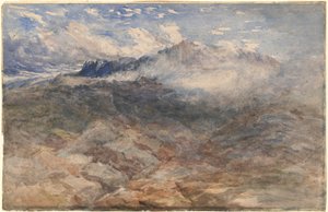 Berggipfel, Cader Idris von David Cox