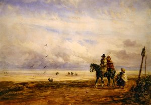 Am Ufer von David Cox