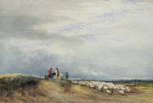 Reiter in Ulverstone von David Cox