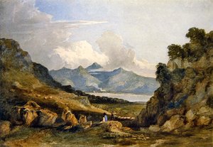 Snowdon von David Cox