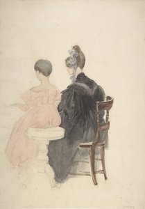 Eine Klavierstunde, 1800-1859