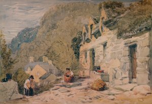 Black Jacks Cottage, Bettws-y-Coed, 1846 von David Cox the elder