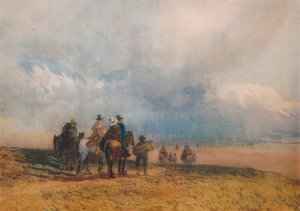 Überquerung der Sands, Ulverston, ca. 1834