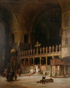 Innenraum von St. Markus, Venedig, 1869 von David Dalhoff Neal
