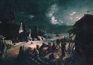 Maiskolbenschälen von David Gilmour Blythe