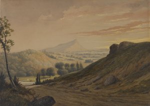 Neuengland-Landschaft, ca. 1850 von David Johnson