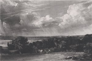 Ein Sommerland, 1829 von David Lucas
