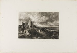 Hadley Castle, in der Nähe des Nore
