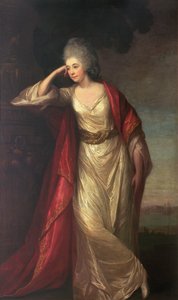 Margaret Kemble, Ehefrau von General dem Hon. Thomas Gage, 1775 von David Martin