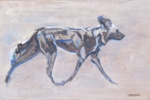 Afrikanischer Wildhund von David Mayer