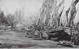 London: Chiswick, Niedrigwasser