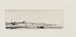 Strand von Ayr von David Muirhead Bone