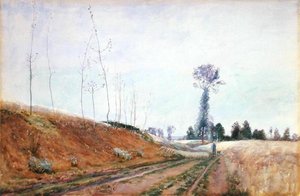 Straßenweide in der Picardie, ca. 1887