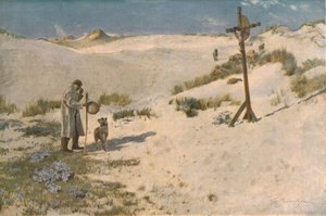 Das Kreuz auf den Dünen, spätes 19. - frühes 20. Jahrhundert, um 1930