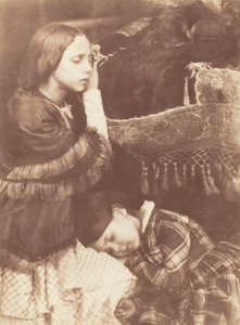 Die drei Schläfer: Sophia Finlay, Harriet Farnie und Brownie von David Octavius Hill and Robert Adamson