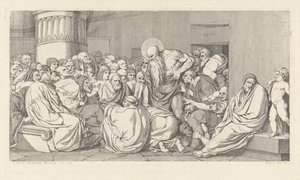 Jeremia vor dem Tempel