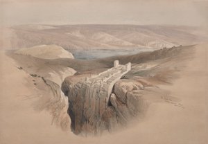 Das Tote Meer in Richtung Moab von David Roberts