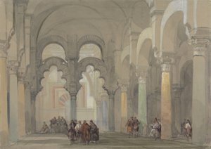 Die Moschee von Cordoba von David Roberts