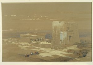 Der Tempel von Edfu von David Roberts